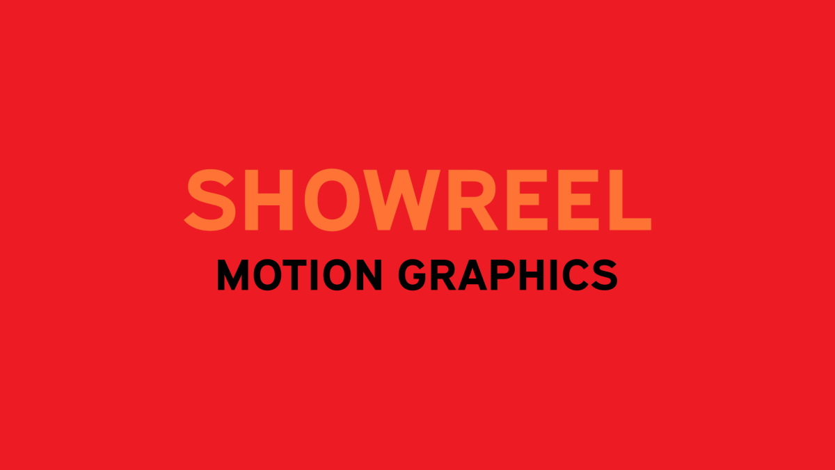 Showreel Motion Graphics